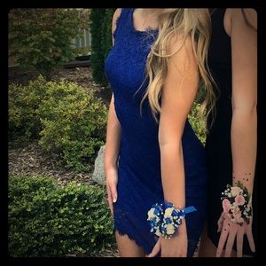 Beautiful Royal Blue Homecoming Dress